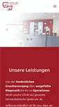 Mobile Screenshot of nuernberger-tierklinik.de